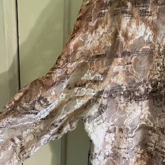 Cj banks women’s 3/4 length blouse size 1X - Picture 3 of 10